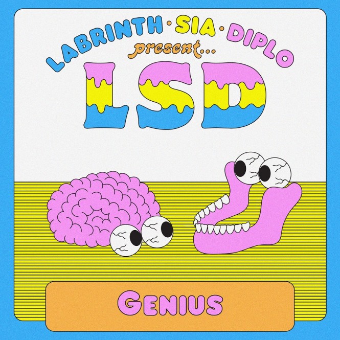 LSD「ジーニアス」シングルジャケット写真