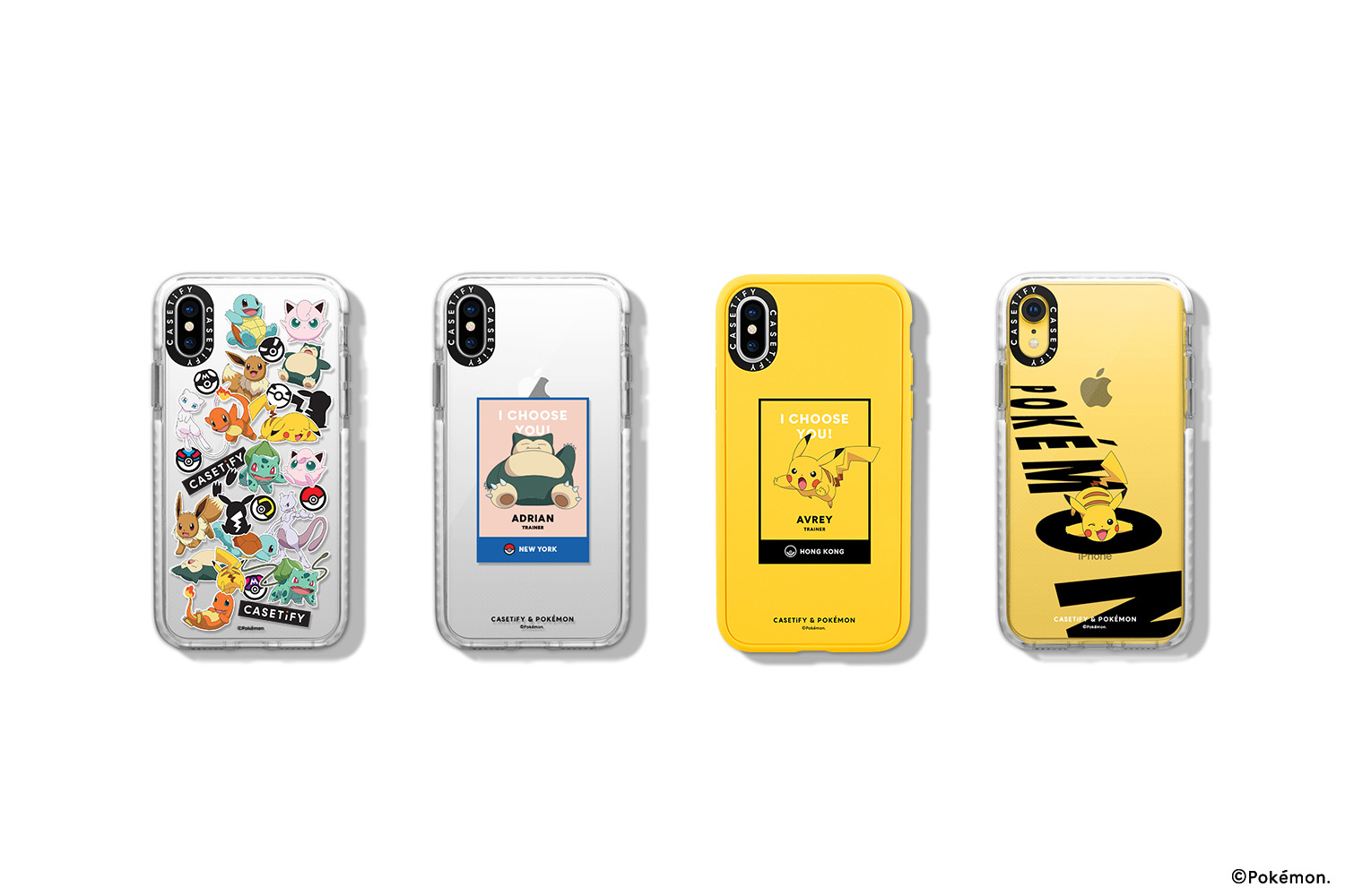 CASETiFYとP​okémonがコラボレーションしてカスタムスマホケースを