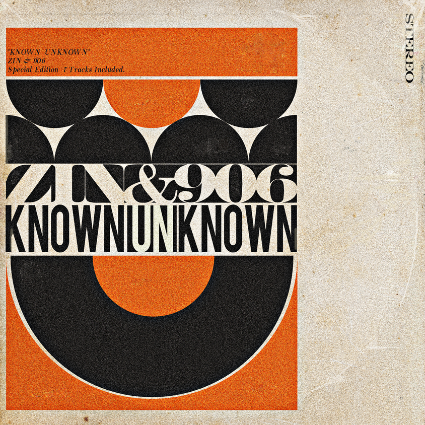 SoulflexのZINと906 / Nine-O-SixによるダブルネームEP『KNOWN UNKNOWN』がリリース - FNMNL  (フェノメナル)