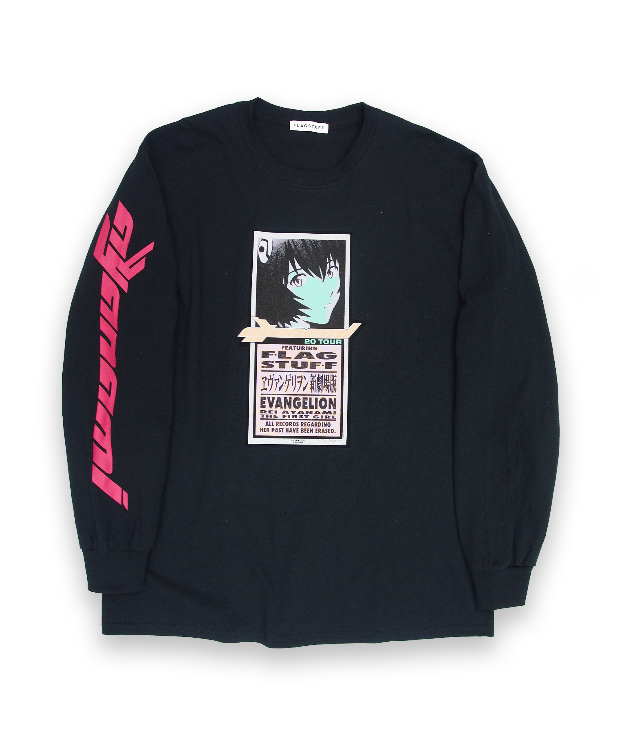 F-LAGSTUF-F × エヴァンゲリオン　ZOZO限定 F-LAGSTUF-F、「エヴァンゲリオン」とのコラボグラフィックT