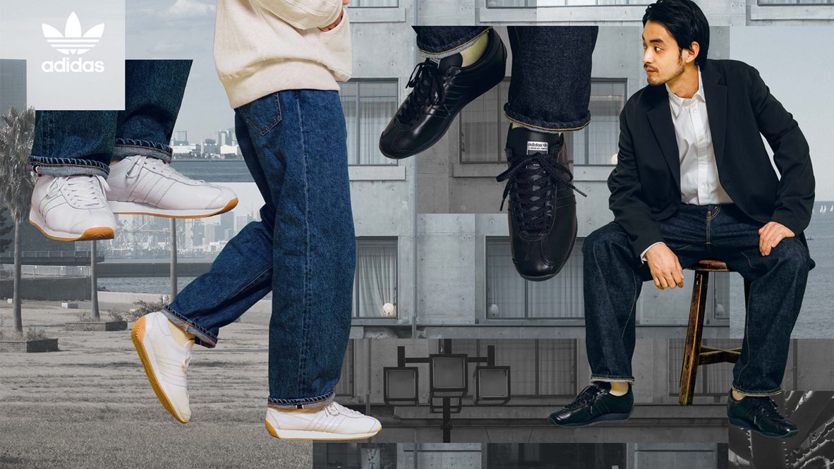 adidas Originals往年の名作クラシックスニーカーCOUNTRY OGが現代仕様