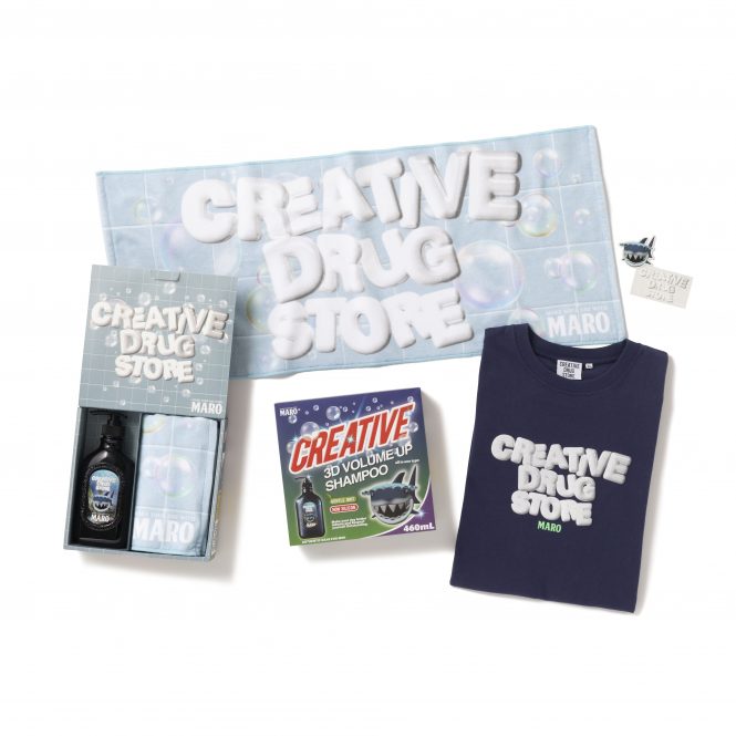 限定 クリエイティブドラッグストア cds maro tシャツ マーロ 銭湯 CreativeDrugStoreがメンズケアブランド「MARO」とのコラボイベントを